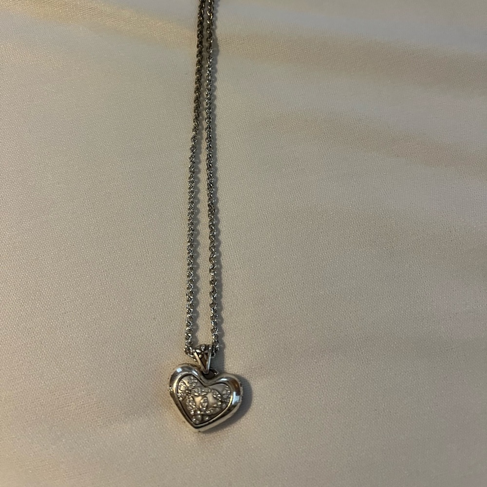 Brighton 18”” heart necklace